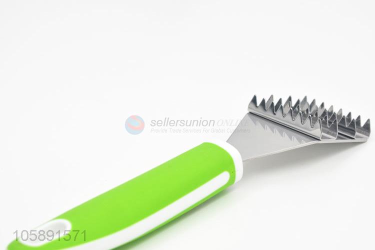 Lowest price home kitchen cutting tools stainless steel brush fish scale plane