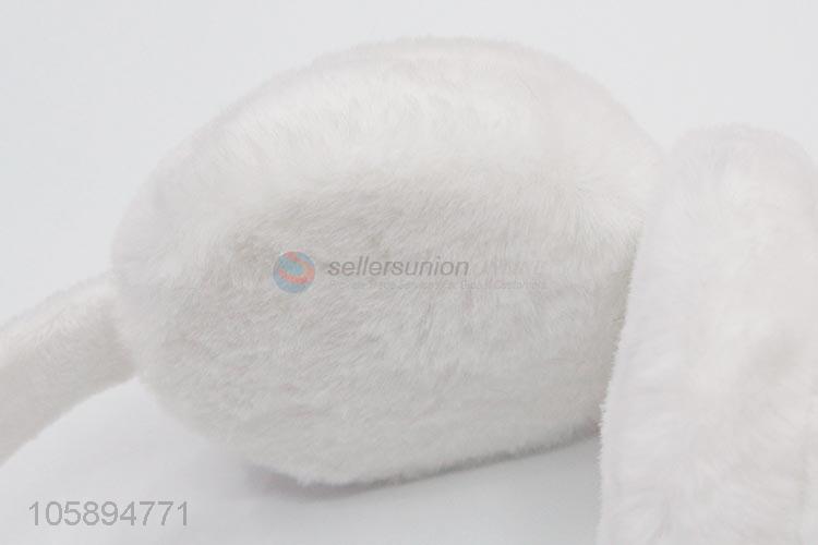 New Advertising Cute White Chick Earmuffs Girl Warm Earmuffs