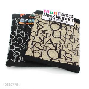 New Design Comfortable Letter Printed Neck Warmer