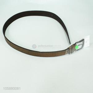 Custom men's fashion belt pu belt men