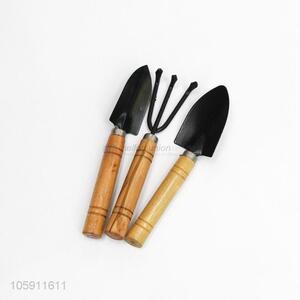 Lowest Price Garden Trowel and Garden Rake Set with Wooden Handle