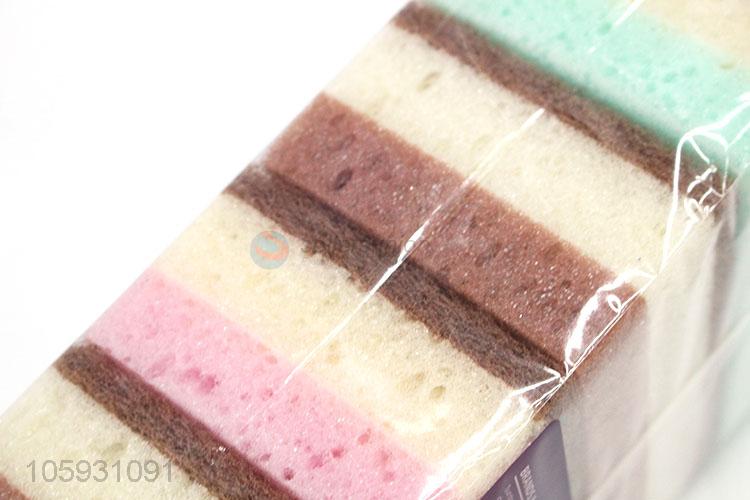 Wholesale Popular 8pcs Kitchen Cleaning Sponge Scouring Pad