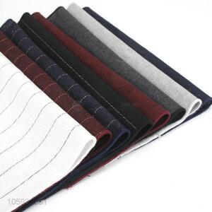 Simple Style Business Pocket Squares Men Cotton Handkerchief