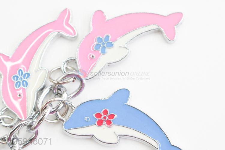 Factory Sale Cute Fish Alloy Keychain