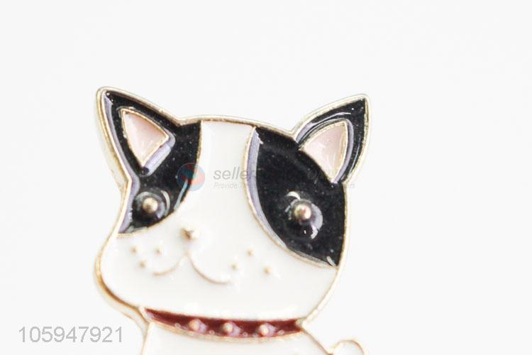 Factory Wholesale Cute Dog Shape Alloy Brooch