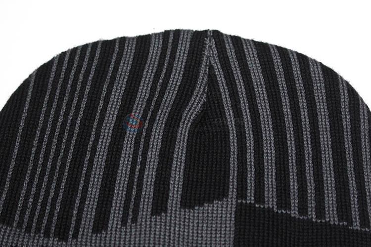 Bottom price winter hat women/men beanie plus velvet knitted warm caps