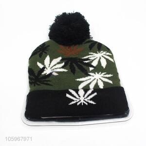 New arrival winter 100% acrylic knitted warm hat