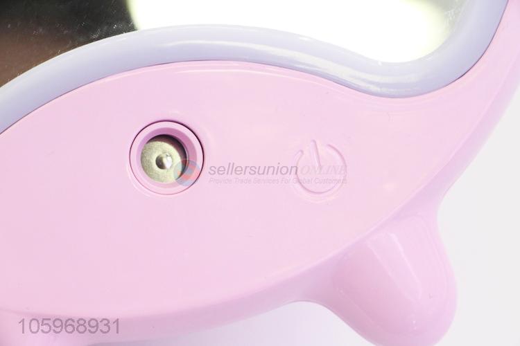 Wholesale cosmetic mirror air humidifier with led light