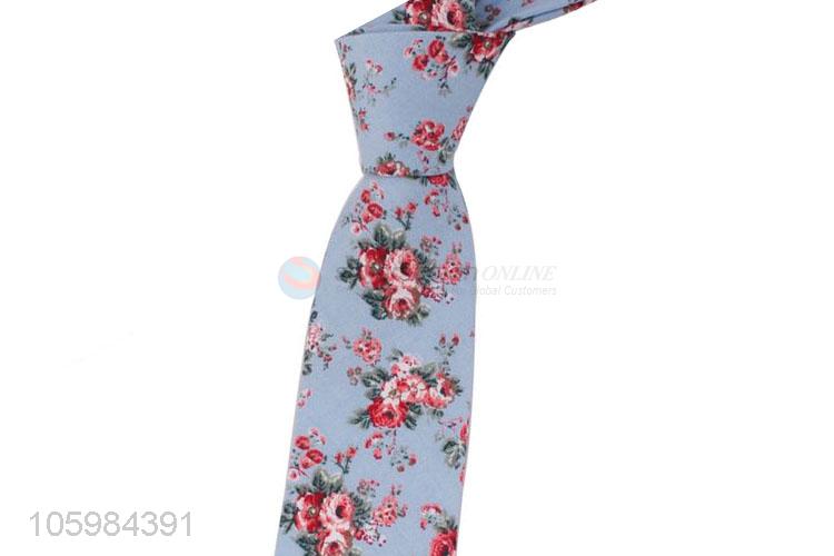 Hot products delicate men necktie floral print ties