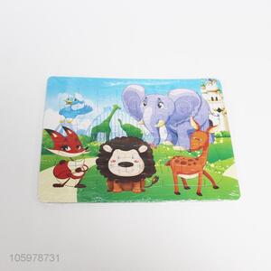 Lowest Price Cartoon Animal Puzzle Children Preschool Eeducational Toys