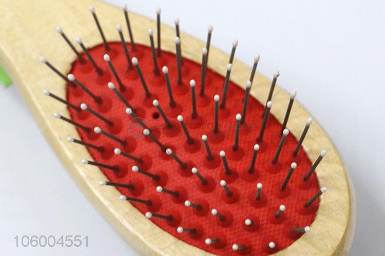 Comfortable double-sided clean wood pet brush