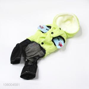 New design fashion winter thick warm pet apparel jumpsuits