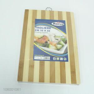 Hot sale natural color bamboo chopping board