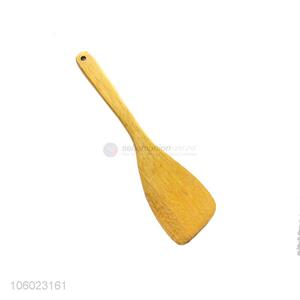 Fashion Golden Yellow Wooden Oblique Spatula Cooking Shovel