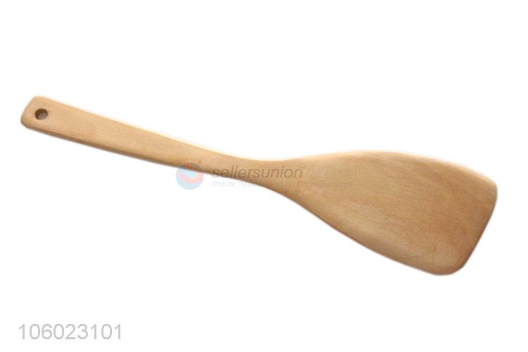 New Design Wooden Oblique Spatula Popular Cooking Shovel