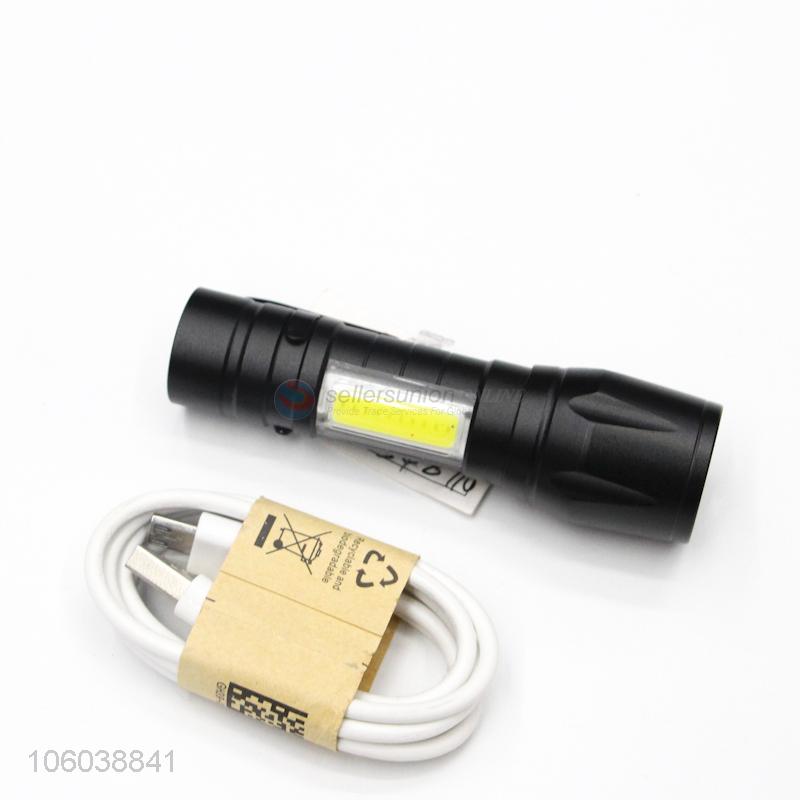 Best Selling Usb Cable Chargeable Flashlight