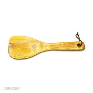 Factory price natural wooden kitchen turner pancake turner