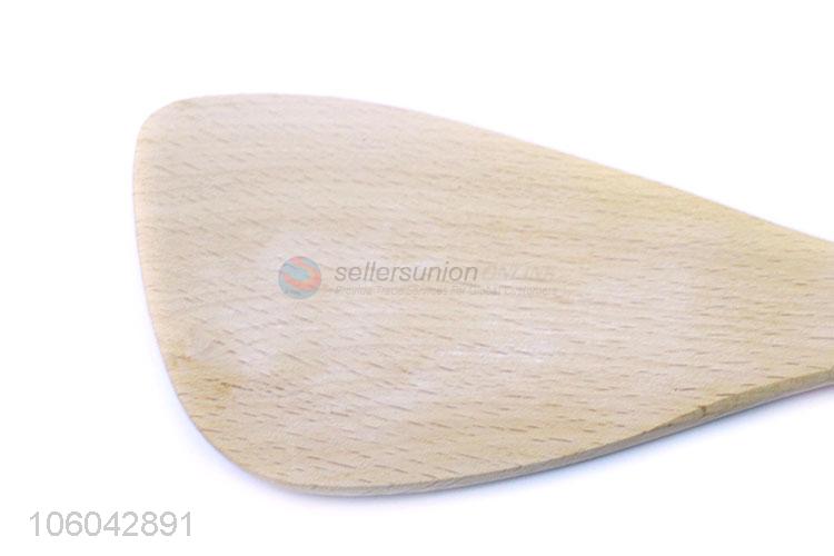 High quality 100% wood kitchen utensils pancake turner wholesale