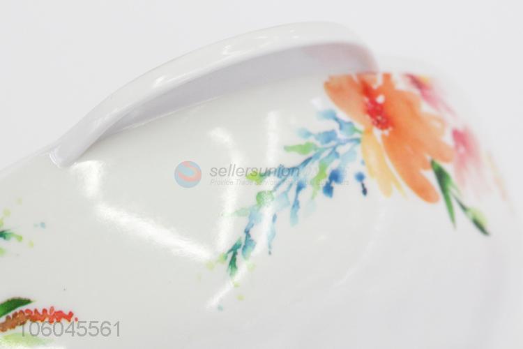 Hot selling melamine soup bowl with cover bowls with lid