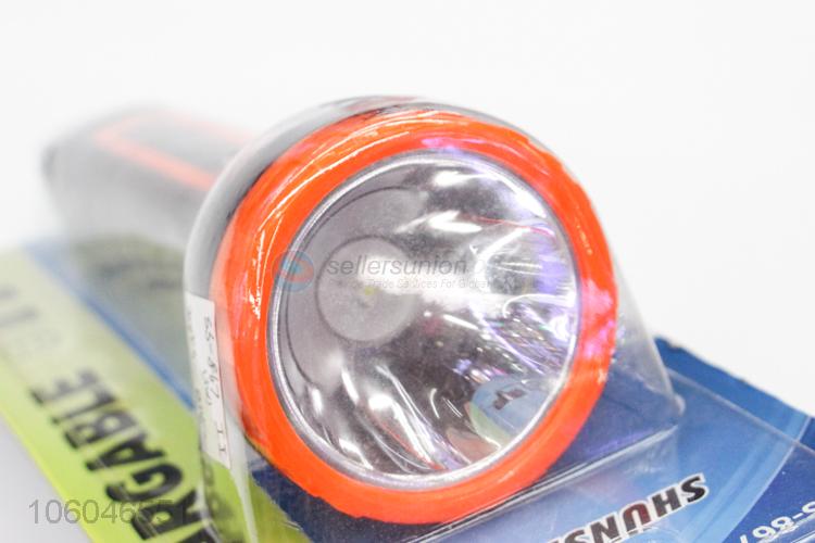 Hot sale small type plastic rechargeable high power led torch flashlight