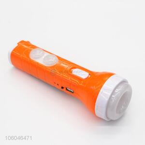 Wholesale battery operated solar led flashlight usb rechargeable led torch