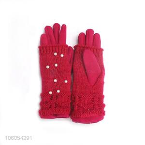 Fashion Winter Dual Purpose Velvet Warm Gloves For Children