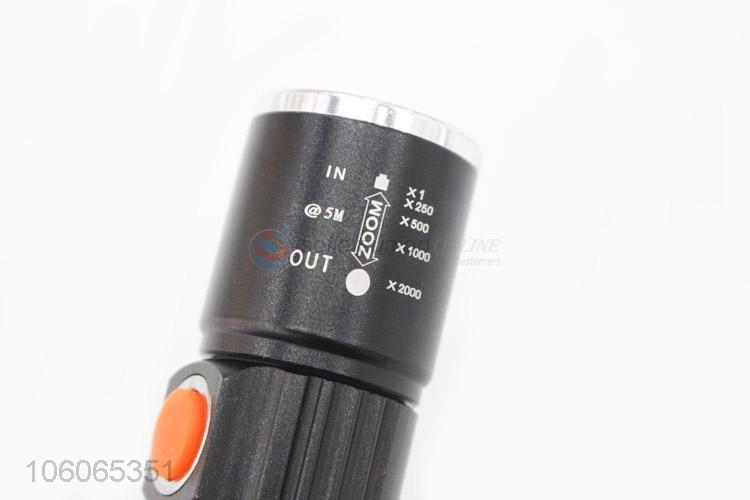 Yiwu factory aluminum alloy led flashlight torch light