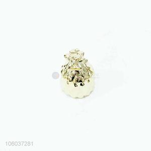 Fashion Pineapple Shape Openable Ceramic Decoration