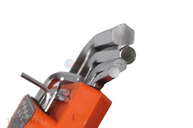 High grade 9pcs steel ball end hex wrench allen wrench