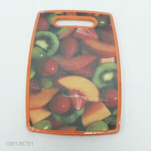 Wholesale fruit pattern plastic chopping board cutting boards for kitchen