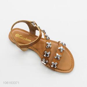 Hot Selling Beach Flat Shoe Woman Sandals Shoes