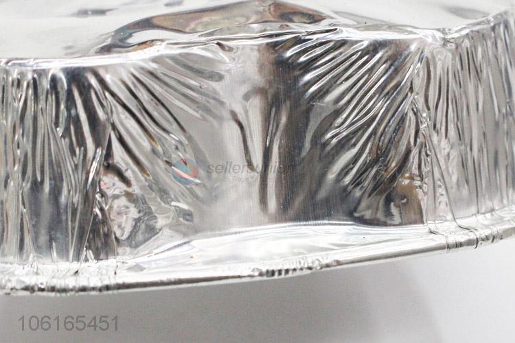 Eco-Friendly Disposable Heart Shape Aluminum Foil Food Trays