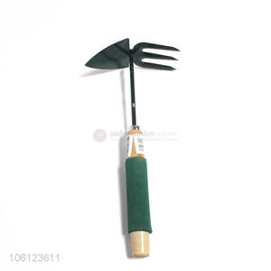 Professional supplier dual-purpose garden hoe and rake garden tools