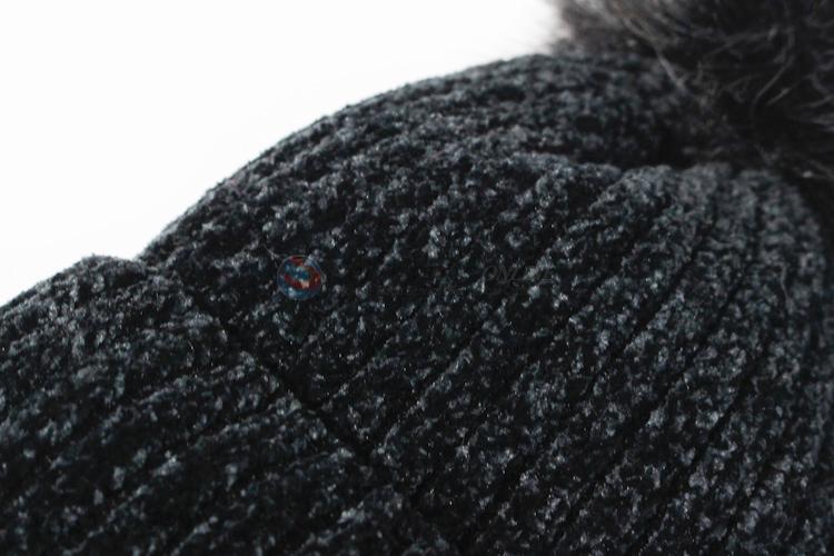 Hot Sale Winter Fashion Knitted Beanie Hat Pompom Hat