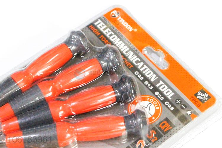 OEM factory 7pcs steel precision screwdriver set