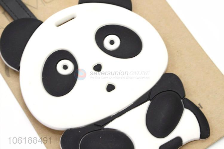 Top Selling Cartoon Panda Luggage Tag Plane Tag