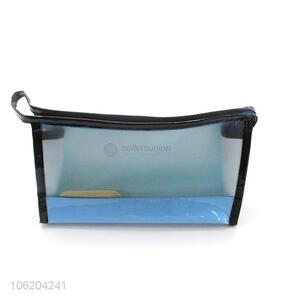 Low price transparent cosmetic makeup bag for women