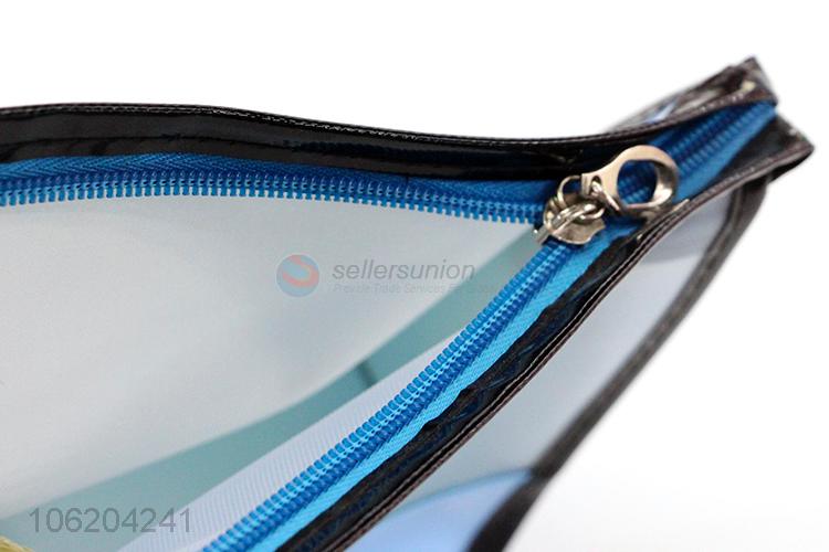 Low price transparent cosmetic makeup bag for women