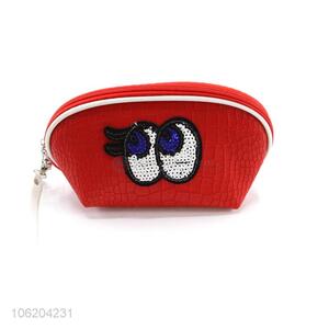 Factory direct supply sequin eye makeup cosmetic bags