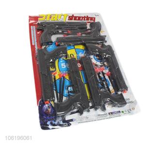 Best price 6pcs plastic soft dart gun shooting toys