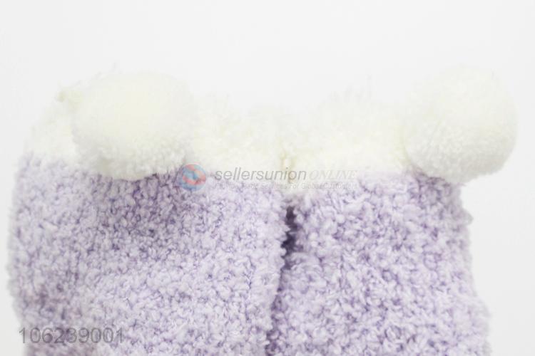 Top Sale Children Warm Towel Socks