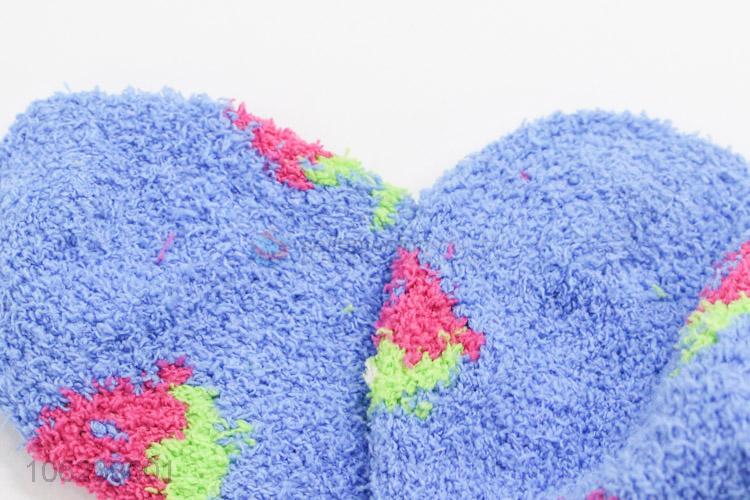 Best Price Bed Floor Socks Fluffy Towel Sock