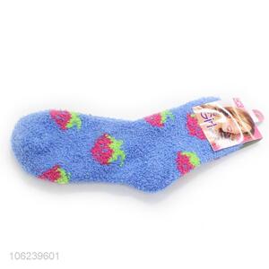 Best Price Bed Floor Socks Fluffy Towel Sock