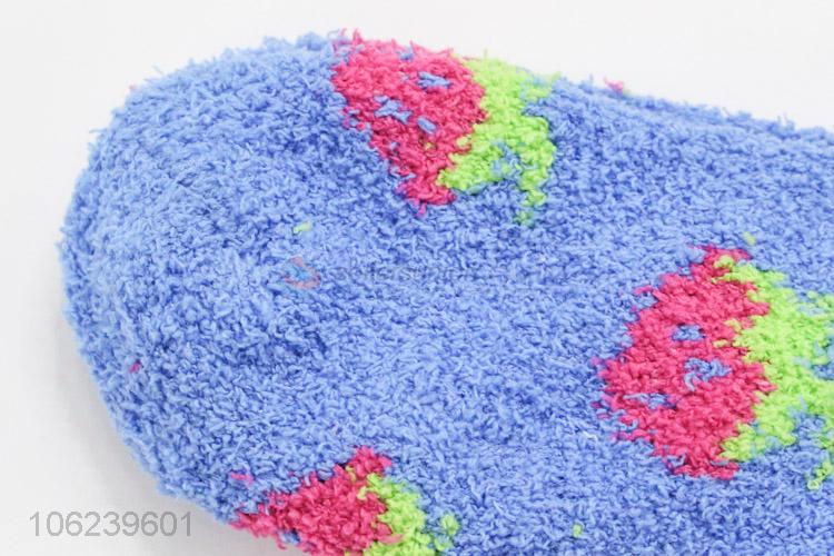 Best Price Bed Floor Socks Fluffy Towel Sock