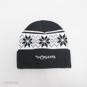 Custom Leisure Warm Hat Popular Knitted Beanie Cap