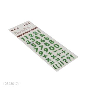 New Design Number And Symbol Decorative Sticker