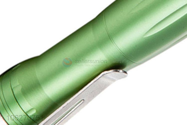 Hot selling mini flashlight aluminum alloy clip flashlight