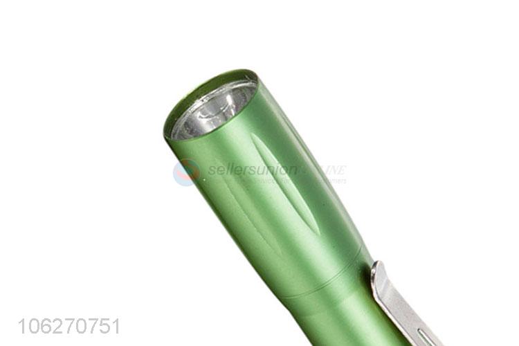 Hot selling mini flashlight aluminum alloy clip flashlight