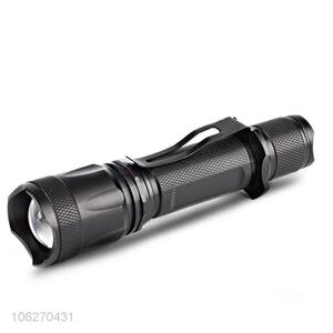 Best quality outdoor bright light aluminum alloy clip flashlight