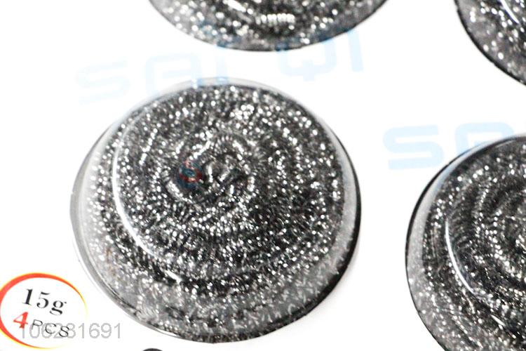 High Quality Kitchen Cleaning Steel Wire Pan Pot Scourer Cleaning Ball